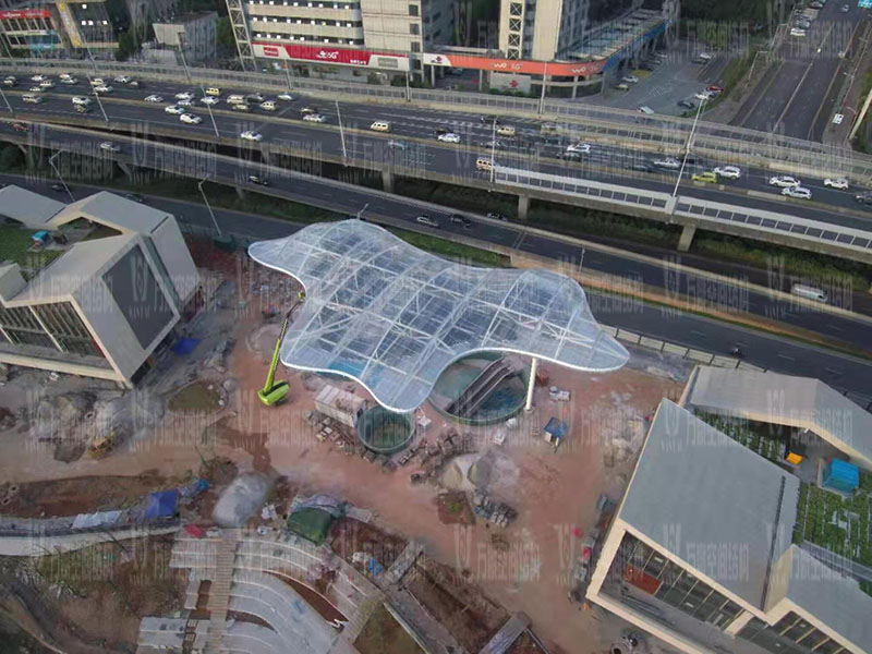 蓟州这座抛弃矿山将变“伊甸园”建世界最大单体温室